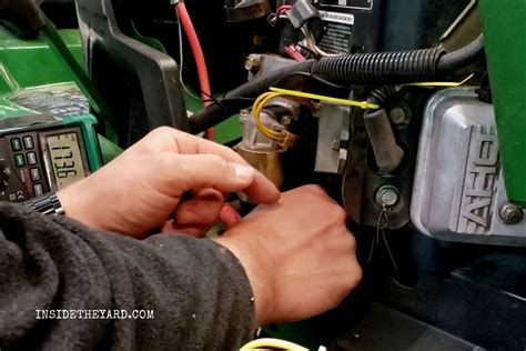 Troubleshoot a John Deere lawn mower by checking for common problems like clogged fuel filters, defective spark plugs and clogged carburettors. . John deere gator voltage regulator troubleshooting